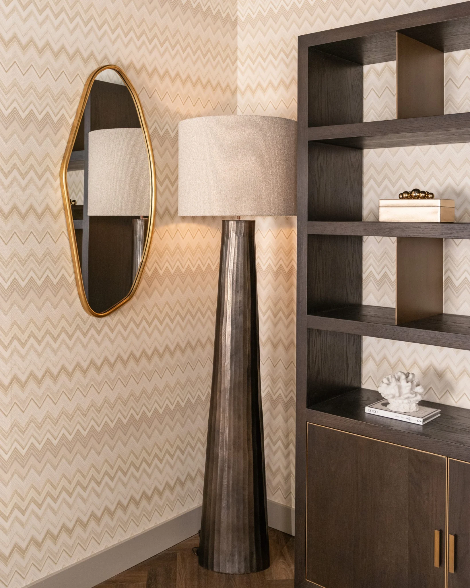 Vloerlamp Velvyn Bronze - Afbeelding 6