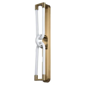 Alternative view of Wandlamp Lysa Brushed Gold