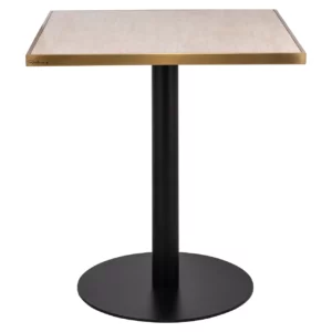 Alternative view of Bistrotafel Brazza Beige 70X70