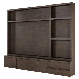 Alternative view of Tv-Meubel Lachance Brown  3-Doors 2-Drawers