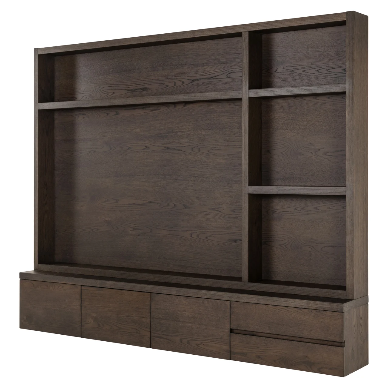 Tv-Meubel Lachance Brown 3-Doors 2-Drawers - Afbeelding 2