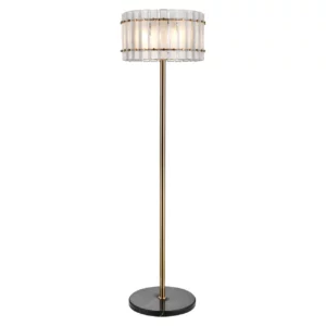 Vloerlamp Feline Brass Antique