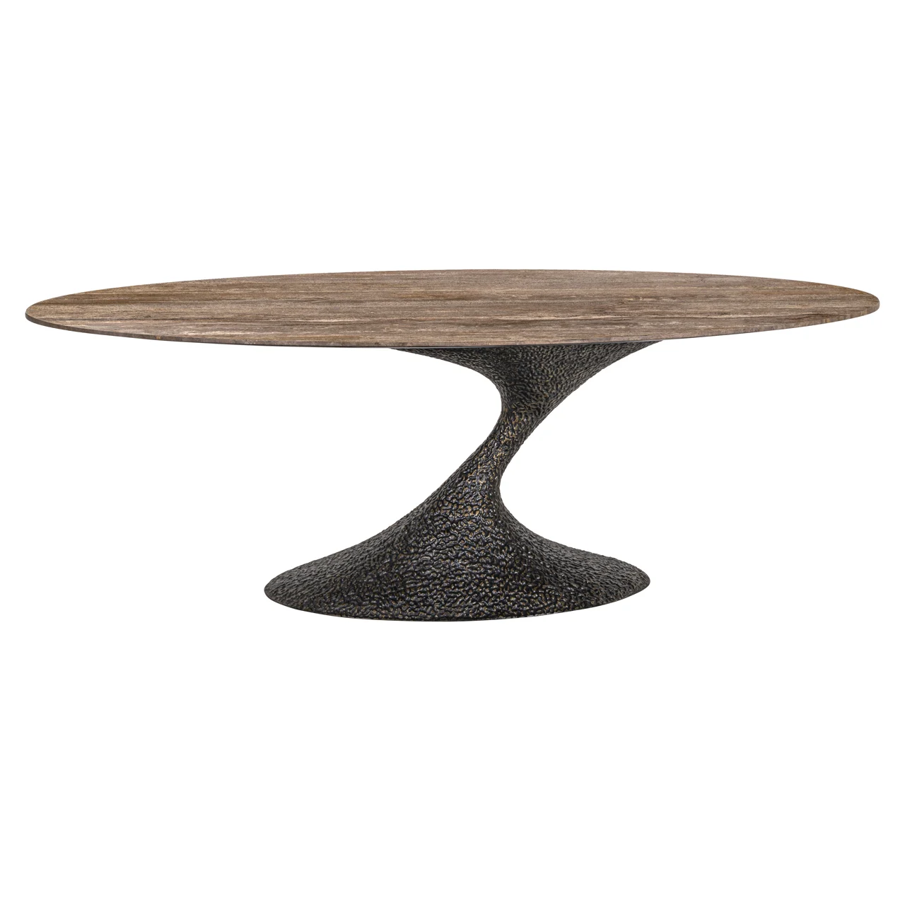 Eettafel Russo Ash Brown Oval 235 - Afbeelding 2