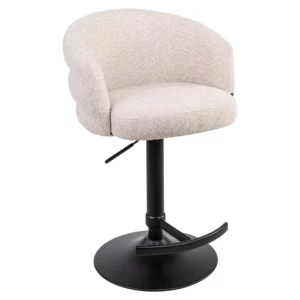 Alternative view of Barstoel Nikki Biscotti Swivel Fire Retardant