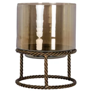 Windlicht Ropia Brass Antique Large