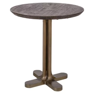 Bistrotafel Revelin Dark Brown 75Ø