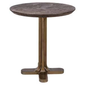 Alternative view of Bistrotafel Revelin Dark Brown 75Ø