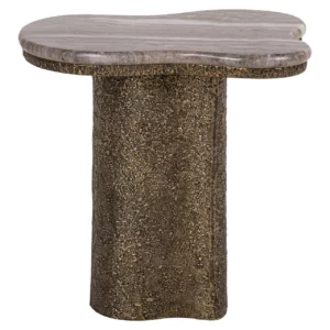 Alternative view of Bijzettafel Abandos Brass Antique