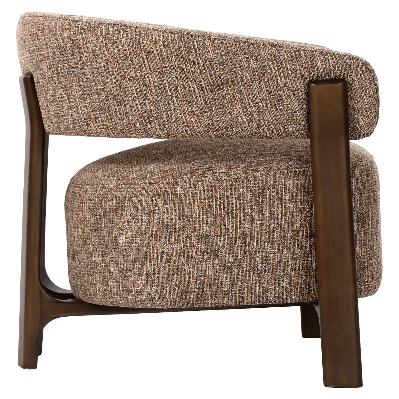 Lounge Stoel Dalara Brown Tweed - Afbeelding 3