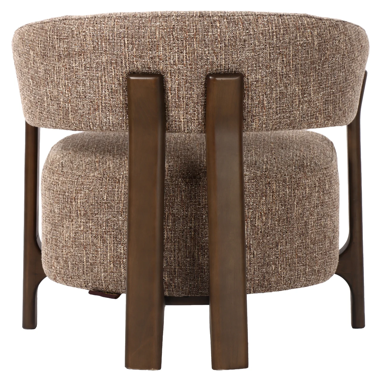 Lounge Stoel Dalara Brown Tweed - Afbeelding 4