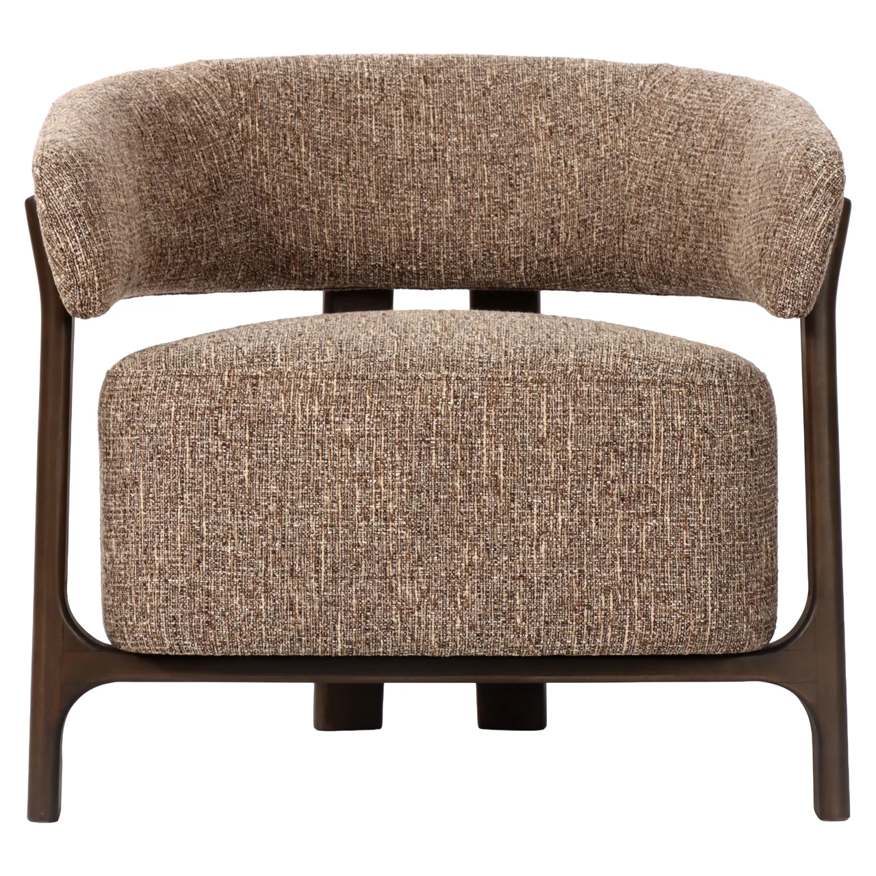 Lounge Stoel Dalara Brown Tweed - Afbeelding 2