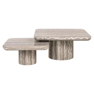 Alternative view of Salontafel Dulce Grey  (Denizly) (Set Of 2)