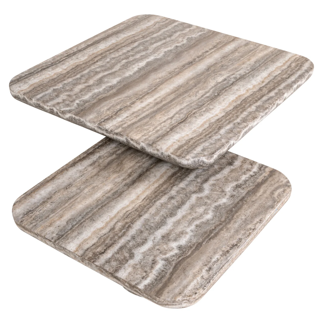 Salontafel Dulce Grey (Denizly) (Set Of 2) - Afbeelding 3