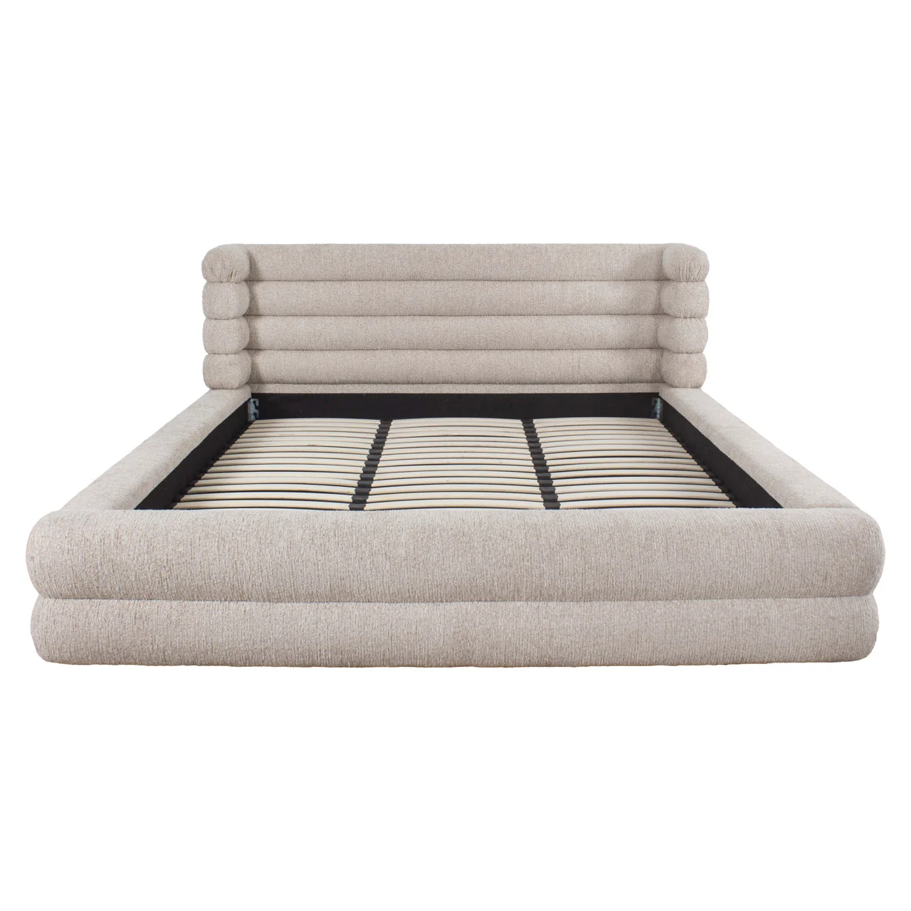 Bed Obidis Natural Linear 180X210 (Mattress Size (Excl.) With Storage - Afbeelding 2