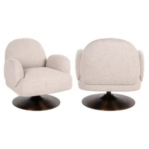 Lounge Stoel Kagney Biscotti Swivel