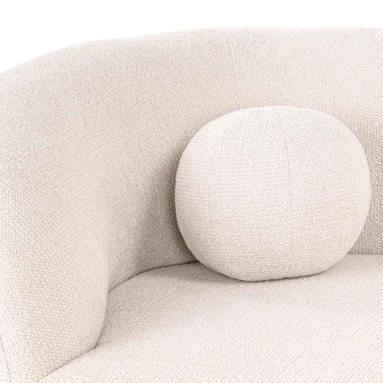 Bank Emma Cream Fancy Chaise Longue - Afbeelding 7