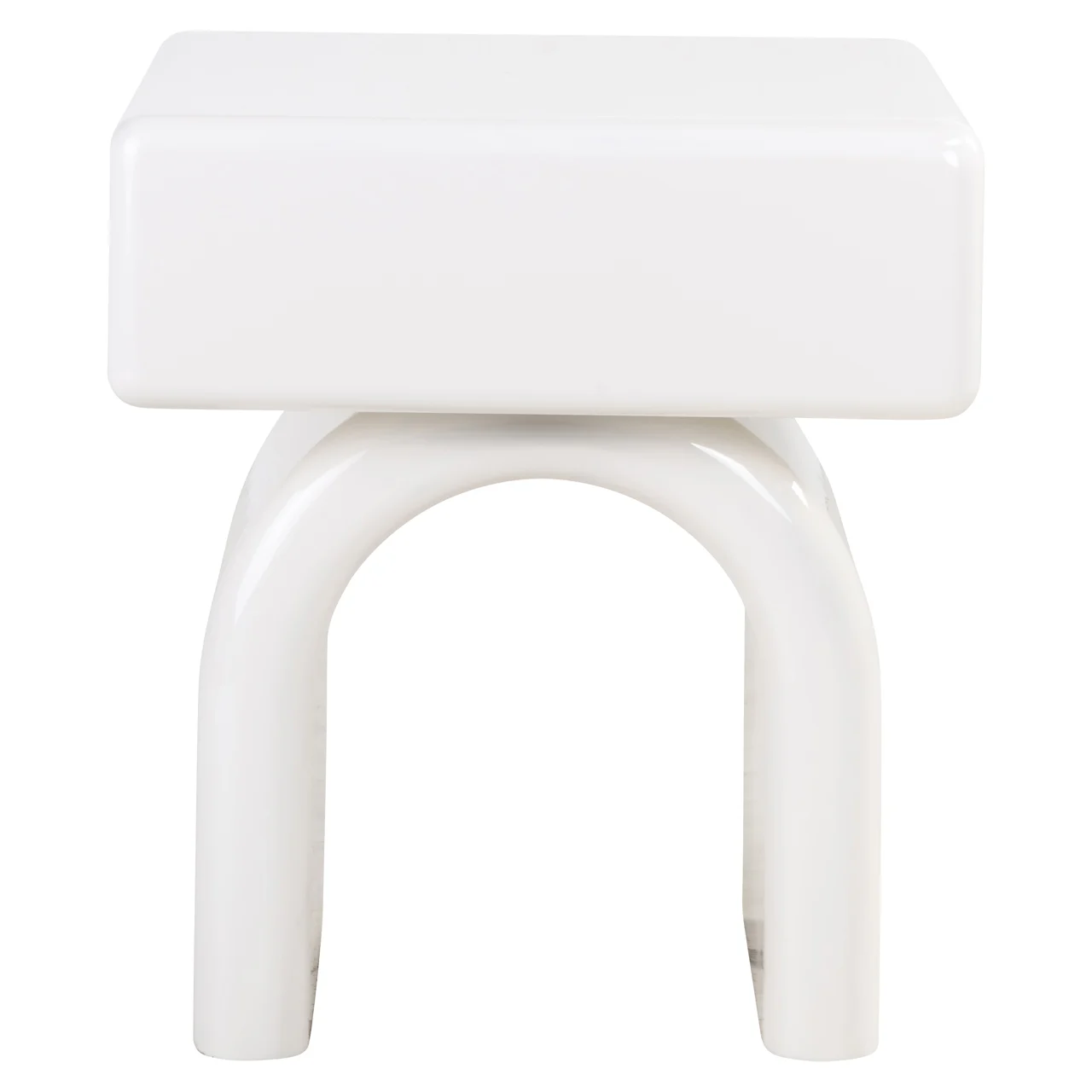 Nachtkastje Bennet Coconut Milk 1-Drawer - Afbeelding 2