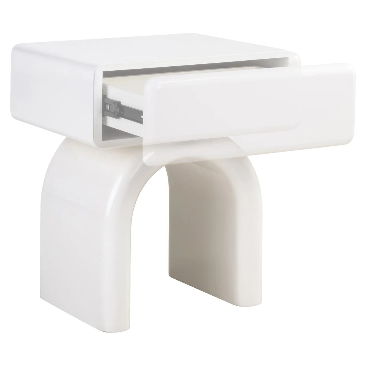 Nachtkastje Bennet Coconut Milk 1-Drawer - Afbeelding 5