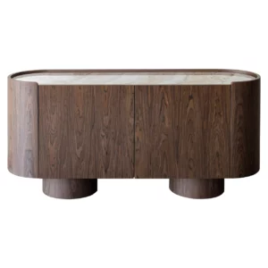 Alternative view of Dressoir Callahan Brown 2-Doors