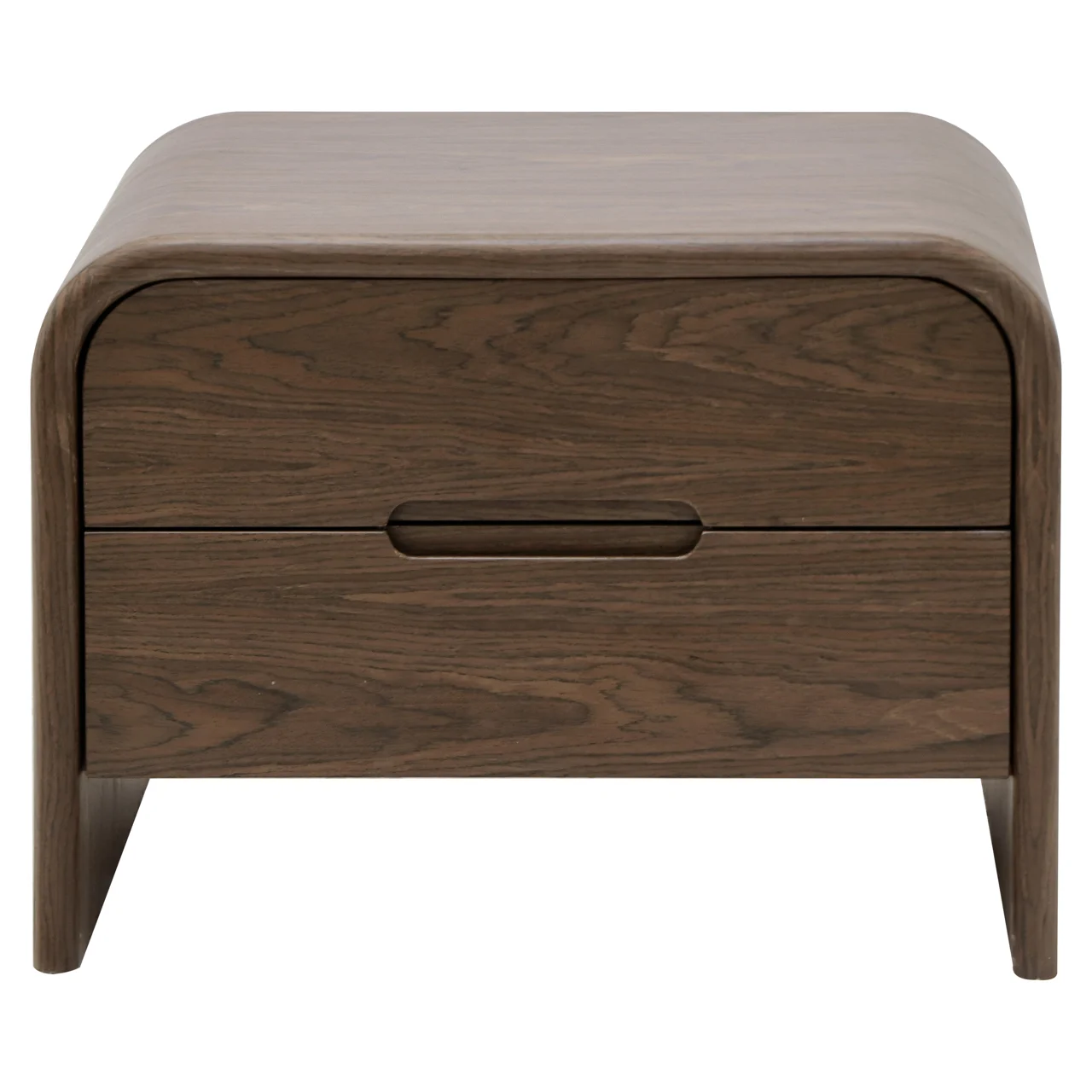 Nachtkastje Bedford Brown 2-Drawers - Afbeelding 2