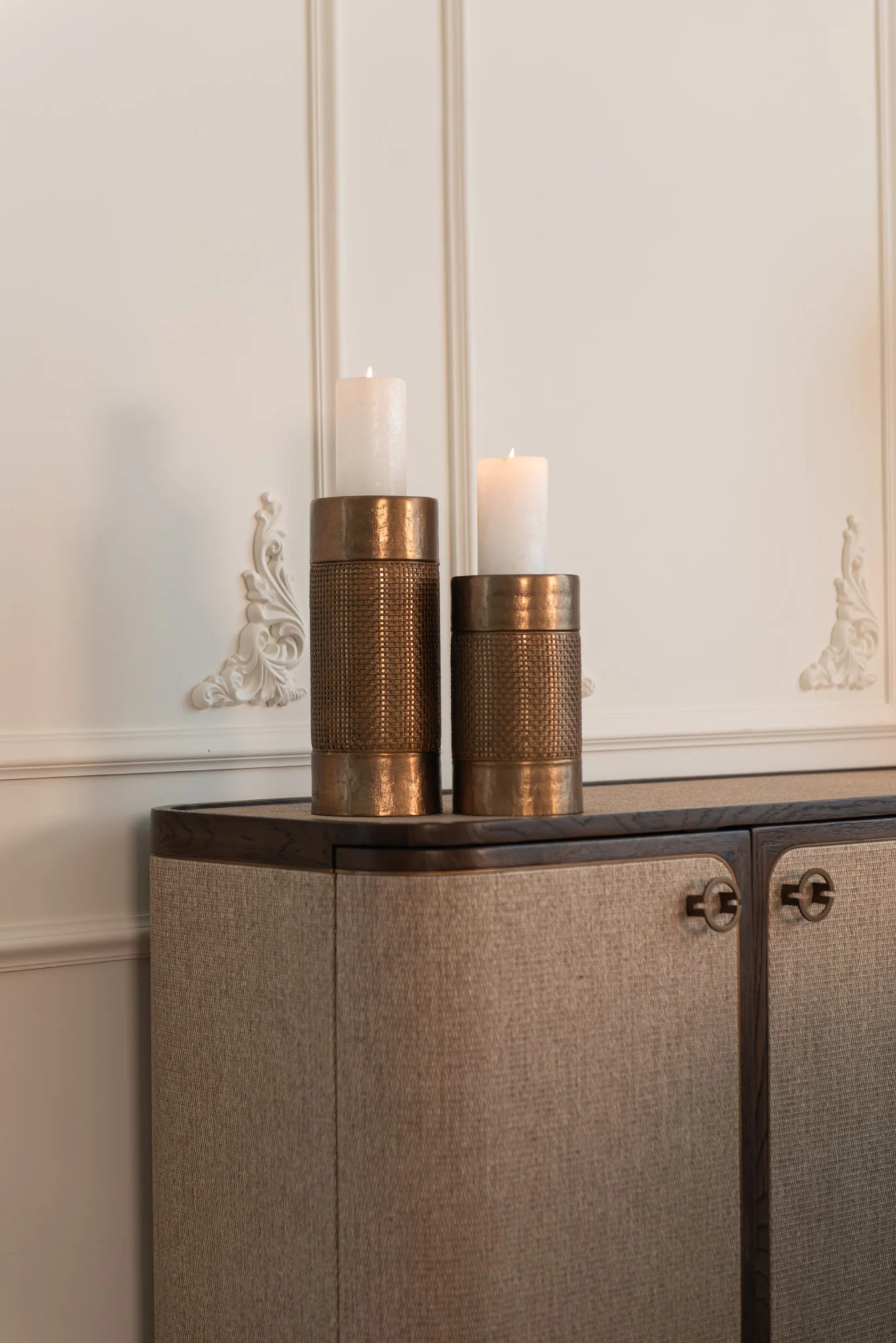Kandelaar Aya Brushed Gold Small - Afbeelding 4