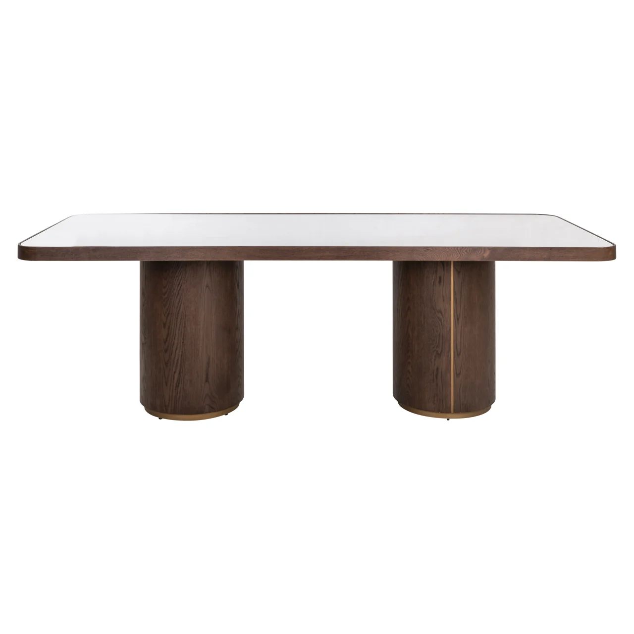 Eettafel Willox Beige 235 Including Glass - Afbeelding 2