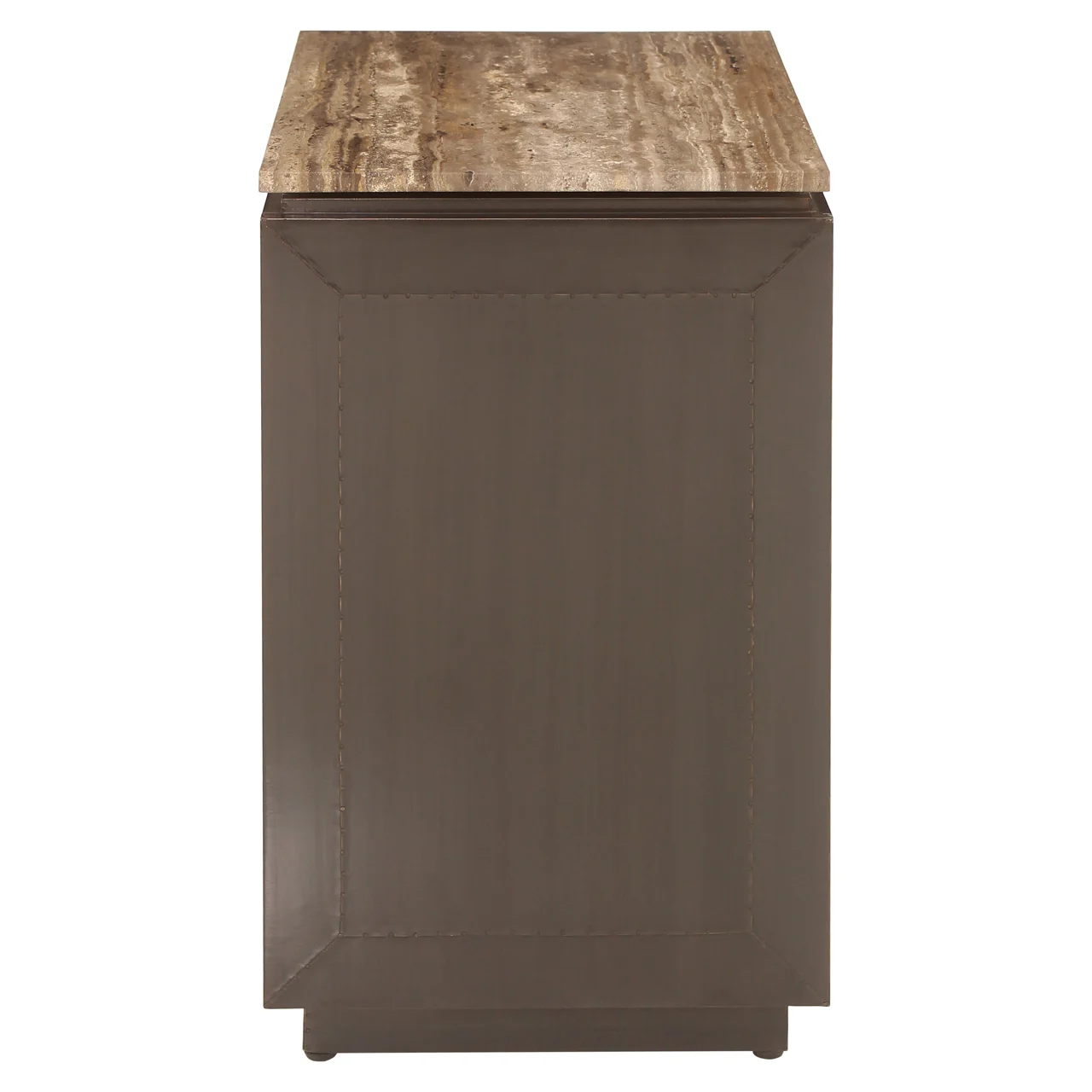 Nachtkastje Russo Ash Brown 3-Drawers - Afbeelding 4
