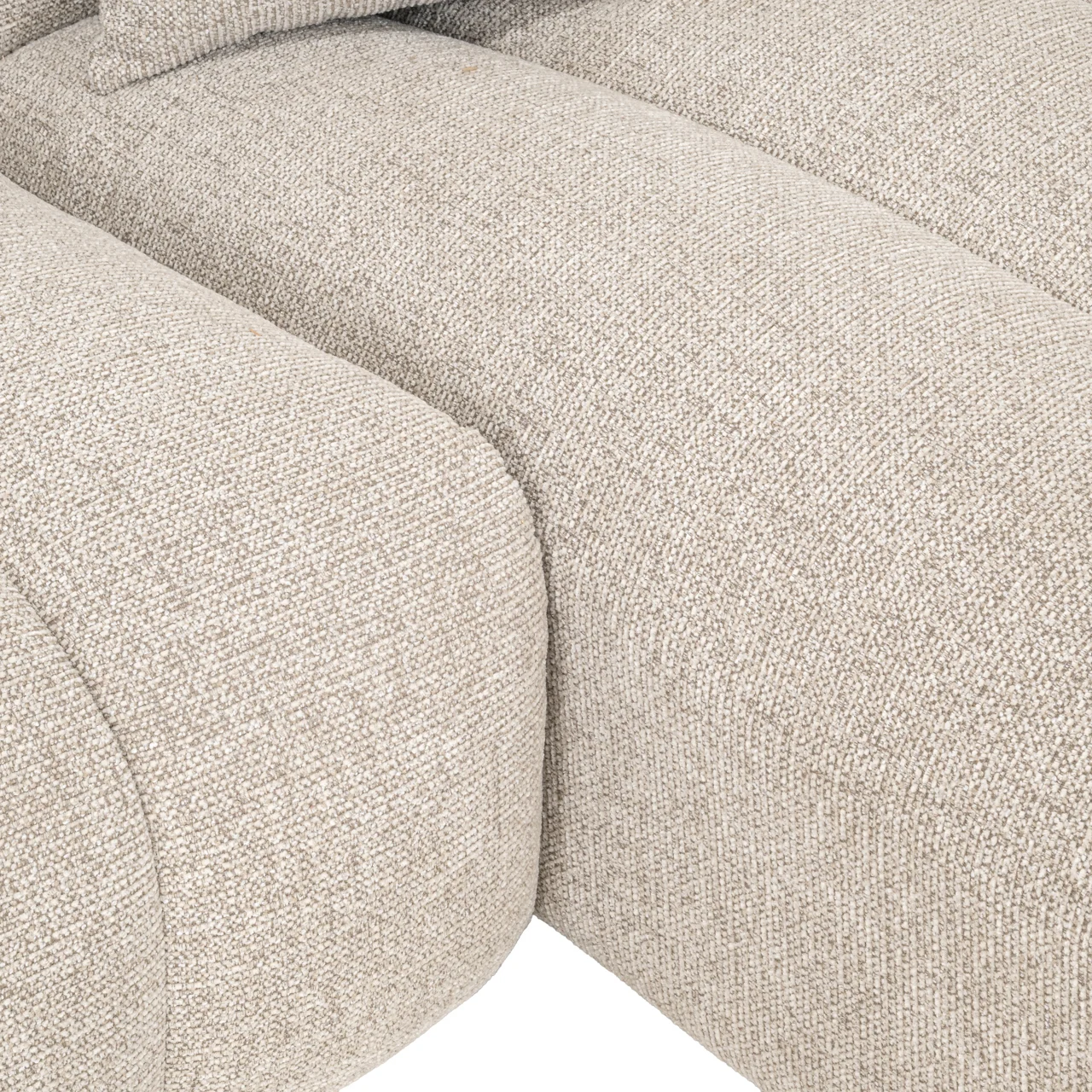 Bank Novaro Natural Fancy Lounge Right - Afbeelding 5