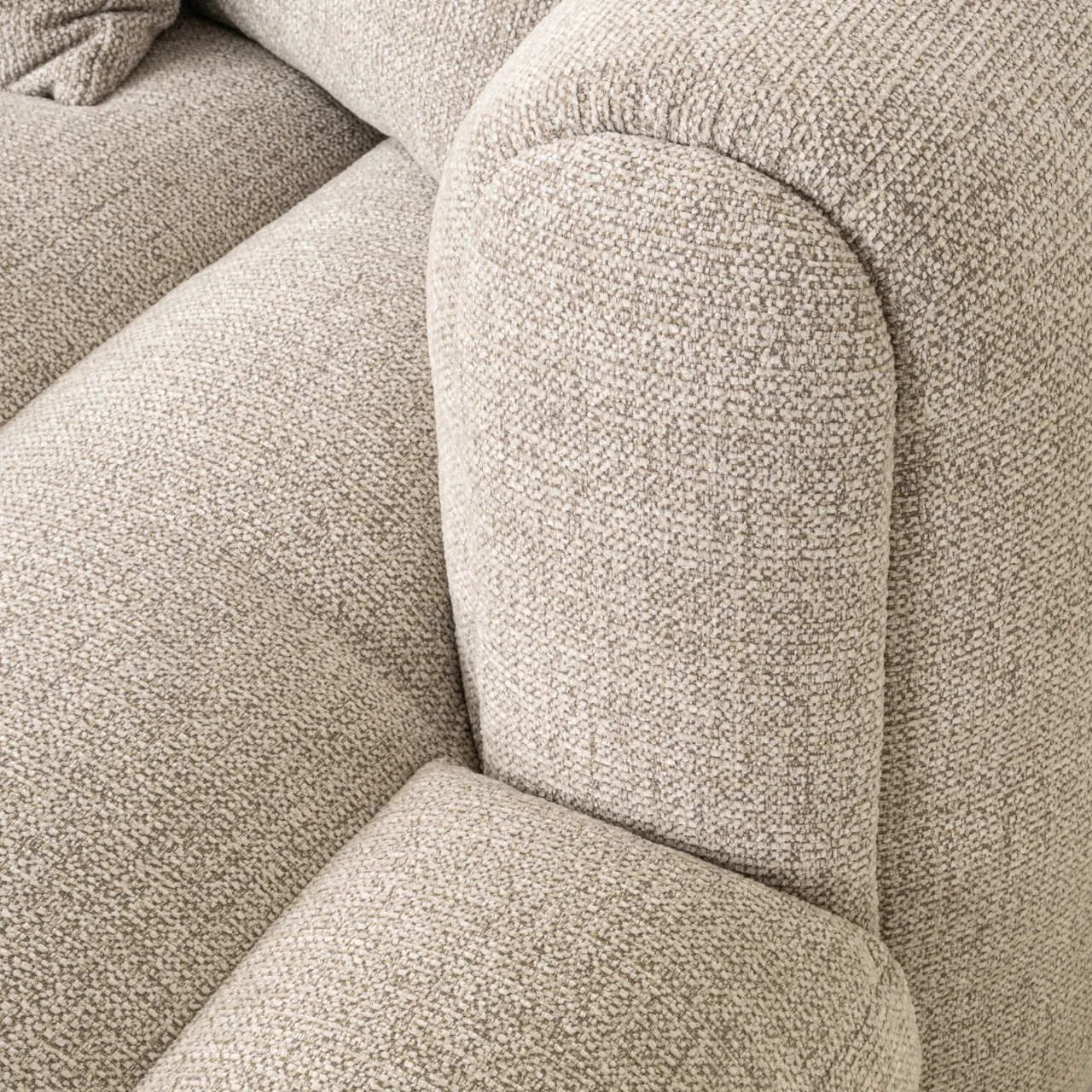 Bank Novaro Natural Fancy Lounge Right - Afbeelding 6