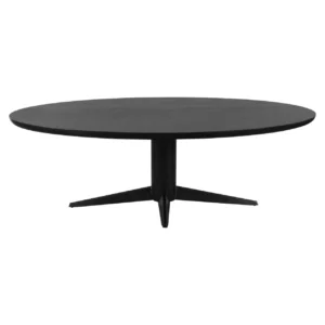 Alternative view of Eettafel Rayford Black Oval 230