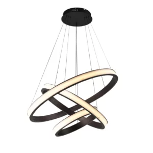 Alternative view of Hanglamp Aurevia Brass Antique