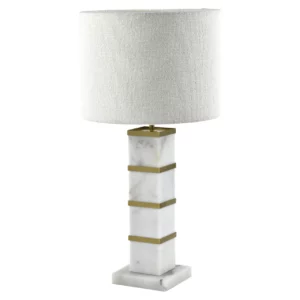 Alternative view of Tafellamp Celinae White Including Lampshade