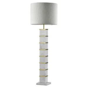 Alternative view of Vloerlamp Celinae White Including Lampshade