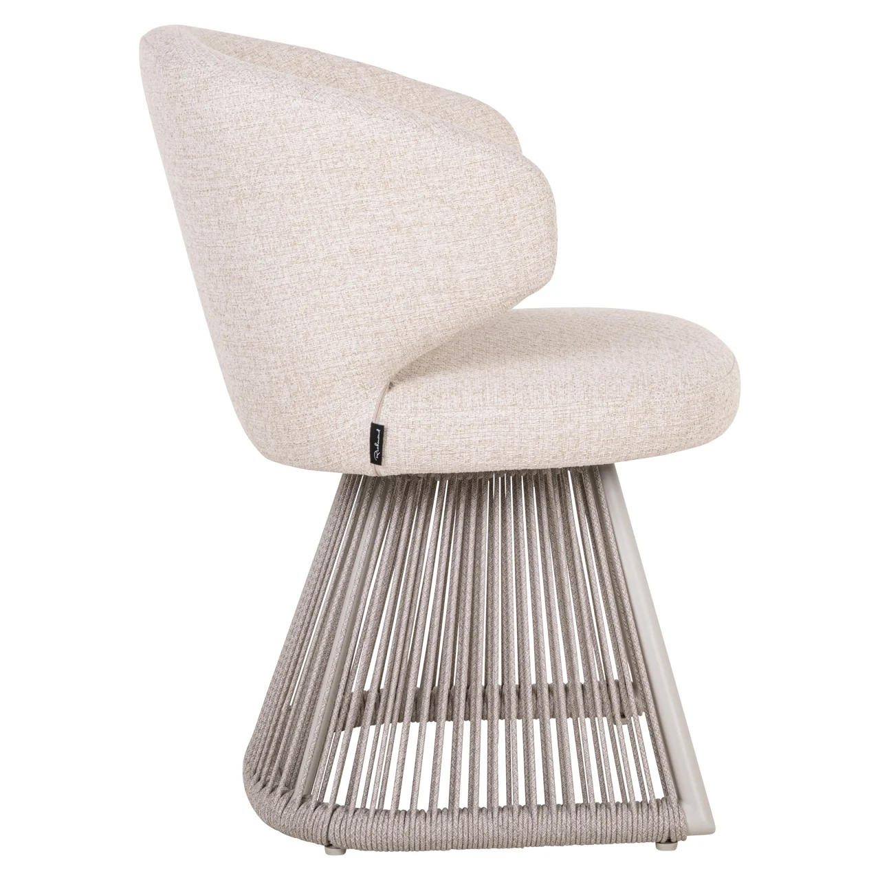 Outdoor Eetkamerstoel Nuba Beige Alpine - Afbeelding 3