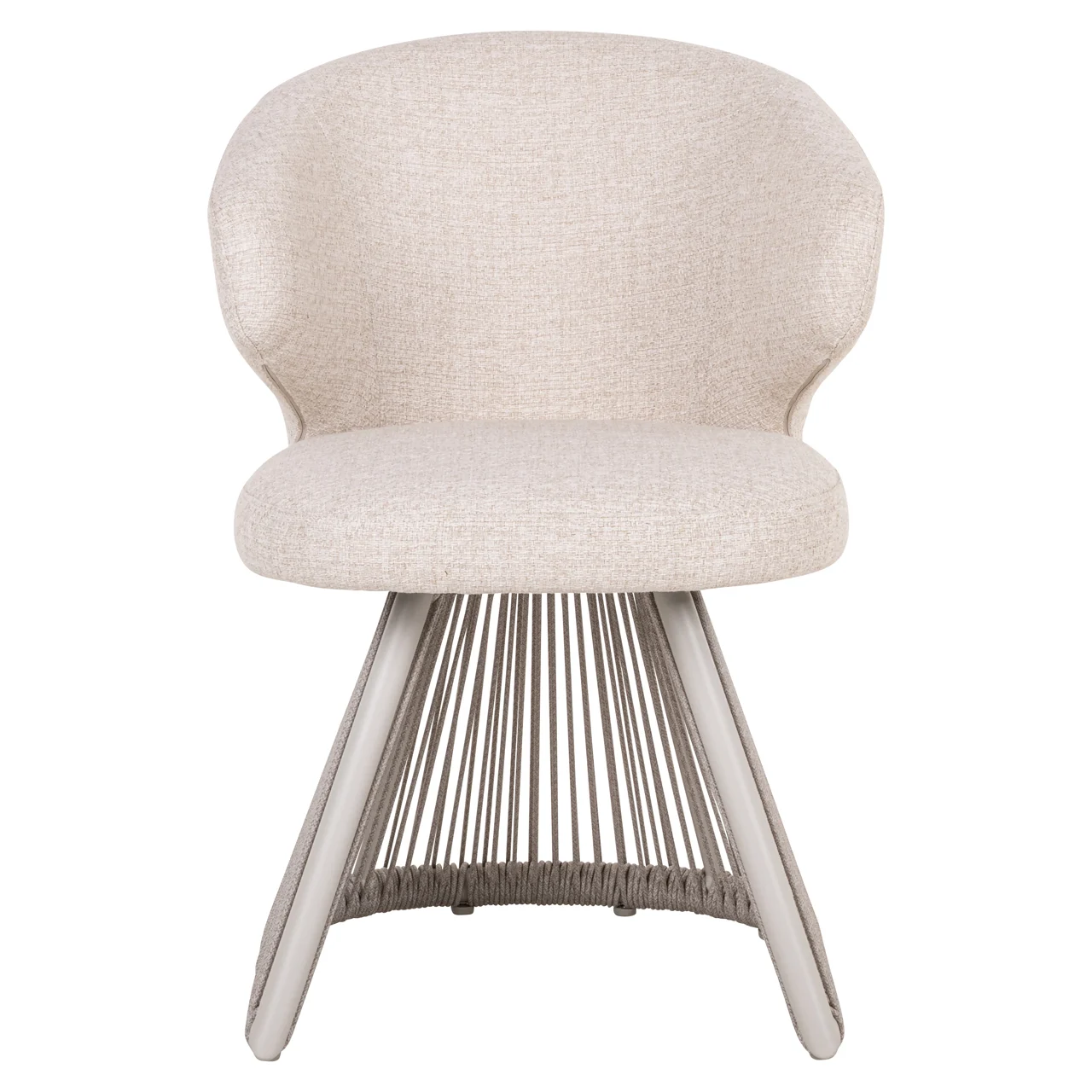 Outdoor Eetkamerstoel Nuba Beige Alpine - Afbeelding 2
