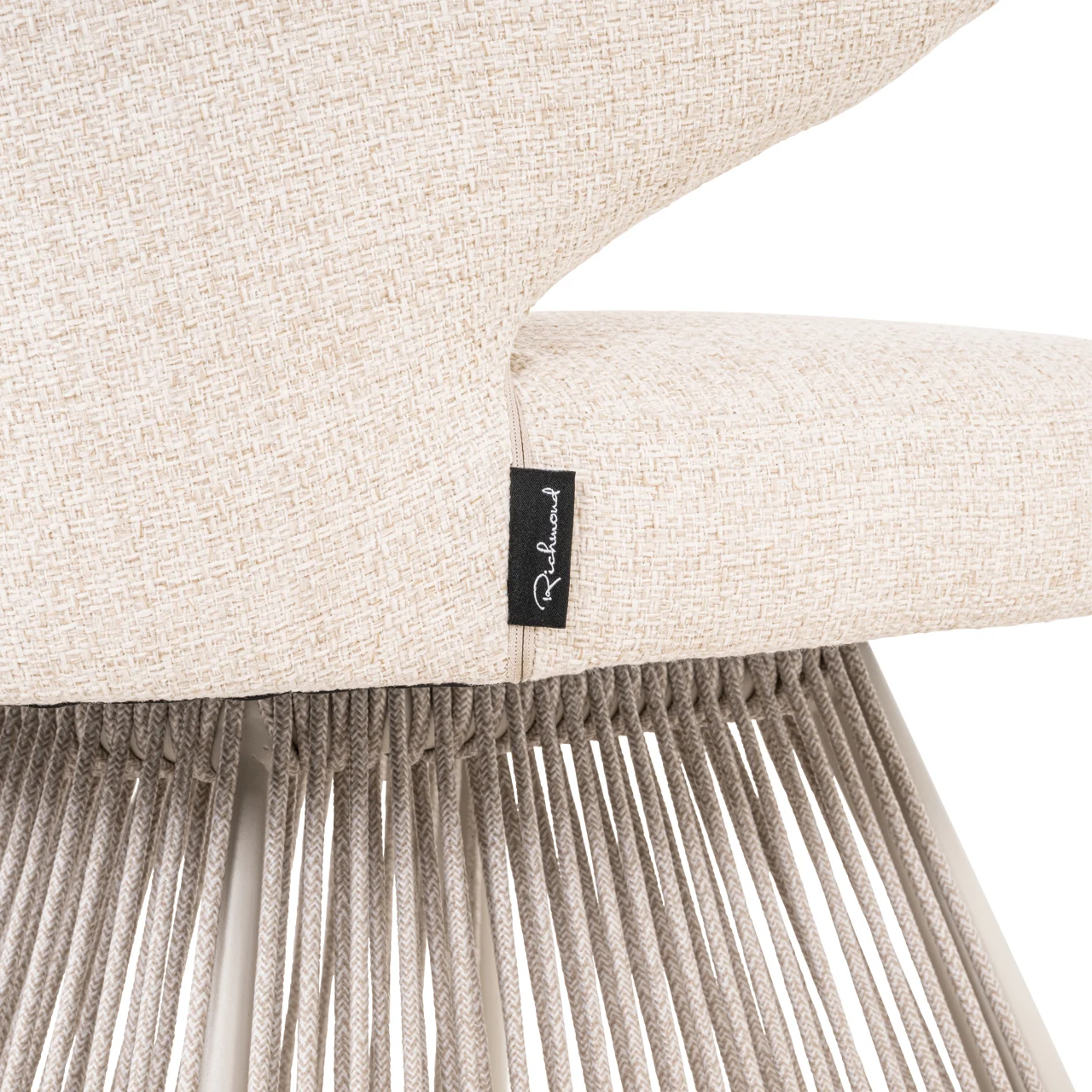 Outdoor Eetkamerstoel Nuba Beige Alpine - Afbeelding 5