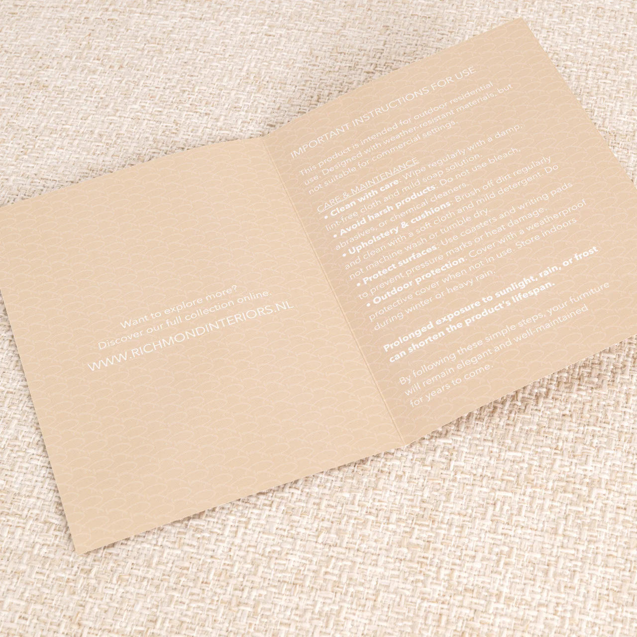 Buiten Bank Dawson Beige Alpine Cornersofa - Afbeelding 11