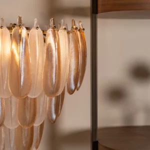 Alternative view of Vloerlamp Chloe Brass Antique