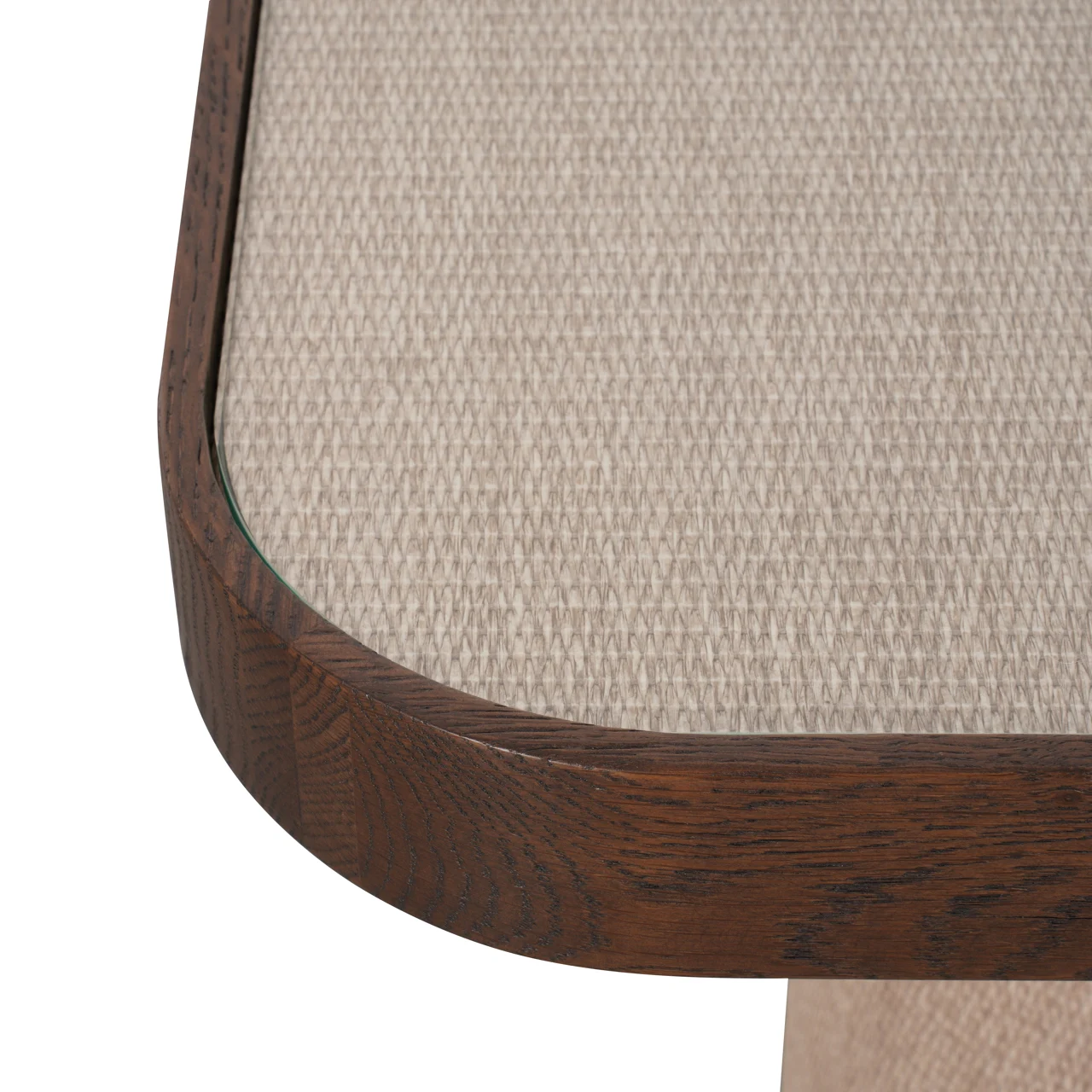 Bijzettafel Willox Beige Including Glass - Afbeelding 6