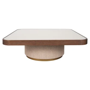Salontafel Willox Beige Including Glass (Set Of 2)