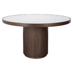 Eettafel Willox Beige 130Ø Including Glass