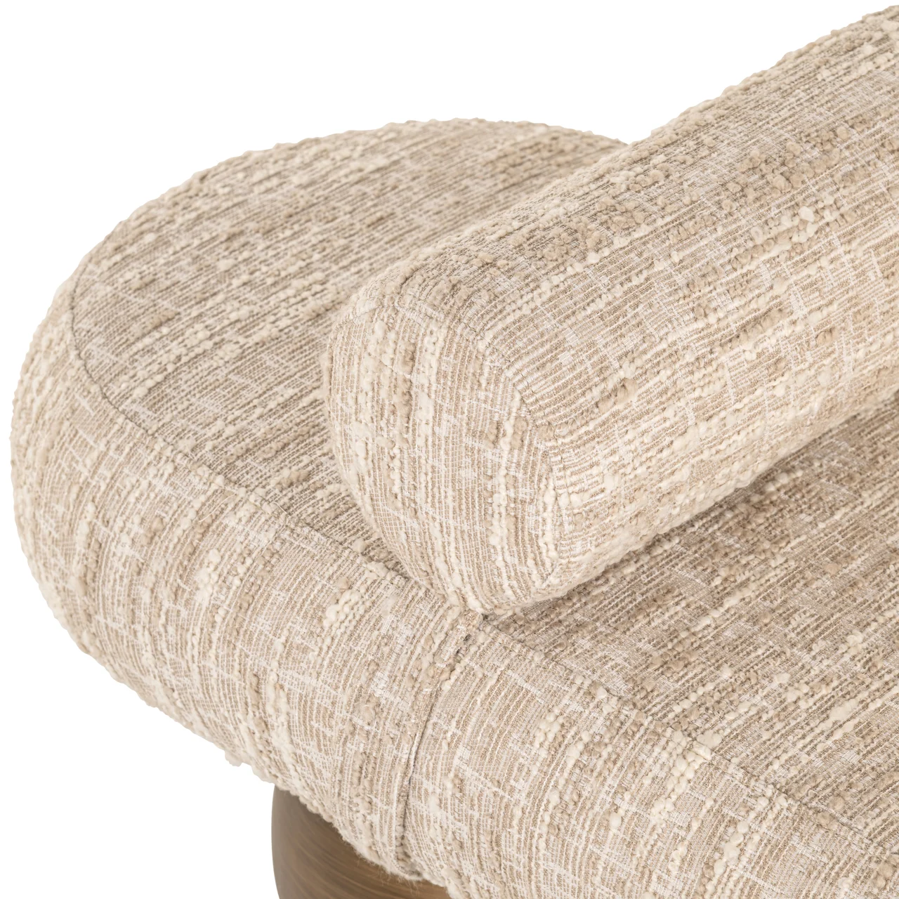 Bank Alexander Jones Beige Angora (Geneva) - Afbeelding 4