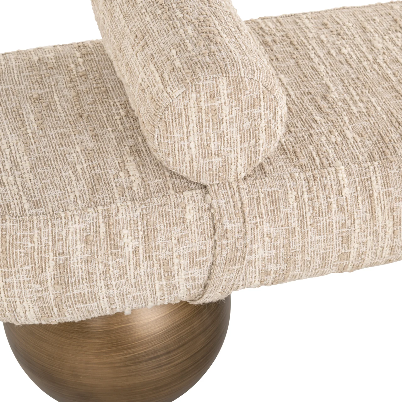 Bank Alexander Jones Beige Angora (Geneva) - Afbeelding 5
