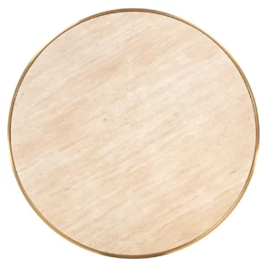 Alternative view of Bistrotafel Brazza Beige 80Ø
