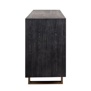 Alternative view of Dressoir Hunter Black Rustic