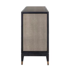 Alternative view of Dressoir Bloomville Brass Shagreen