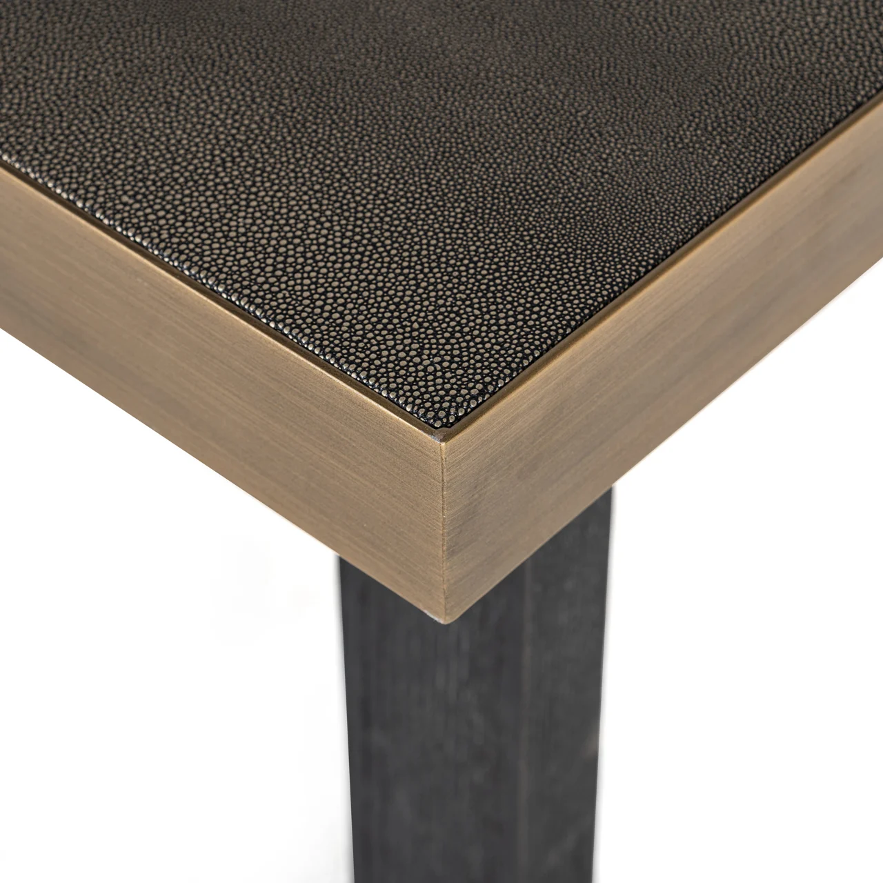 Eettafel Bloomville Brass Shagreen Incl. Glass Top 200 - Afbeelding 6