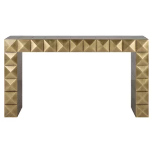 Alternative view of Console Collada Brushed Gold