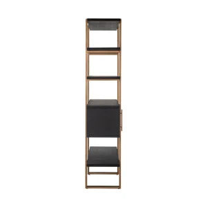 Alternative view of Wandkast Cambon Dark Coffee
