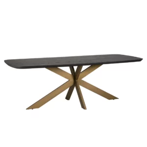 Alternative view of Eettafel Cambon Dark Coffee Danish Oval 230